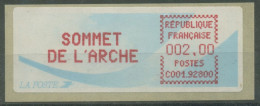 Frankreich 1989 Automatenmarke Weltwirtschaftsgipfel Komet ATM III Postfrisch - 1988 « Comète »