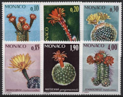 Monaco 1974 Pflanzen Des Botanischen Gartens Kakteen 1154/59 Postfrisch - Neufs
