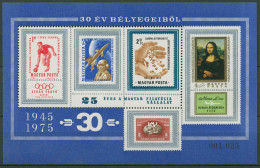 Ungarn 1975 Ungarische Briefmarken Block 114 II. A Postfrisch (C92516) - Blocs-feuillets
