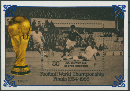 Korea (Nord) 1984 Fußball-WM-Endspiele Block 198 Postfrisch (C30506) - Korea, North