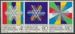 Liechtenstein 1983 Olympia Winterspiele Sarajevo 834/36 Postfrisch - Nuovi