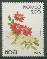 Monaco 1989 Weihnachten Weihnachsstern Christrose Stechpalme 1938 Postfrisch - Ongebruikt