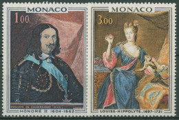 Monaco 1969 Gemälde Honoré II. Louise-Hippolyte 946/47 Postfrisch - Neufs