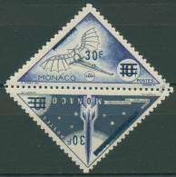 Monaco 1956 Freimarken Portomarken 50/51 Mit Aufdruck 552/53 Postfrisch - Nuovi