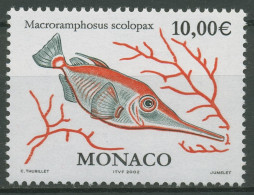 Monaco 2002 Naturschutz Mediterrane Tier-/Pflanzenwelt Fisch 2582 Postfrisch - Ongebruikt