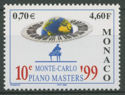 Monaco 1999 Wettbewerb Der Pianisten Klaviatur Flügel 2444 Postfrisch - Neufs