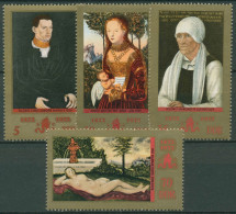 DDR 1972 Gemälde Lucas Cranach D. Ä. 1769/72 Postfrisch - Nuovi