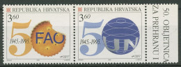 Kroatien 1995 Vereinte Nationen UNO 347/48 ZD Postfrisch - Croatie