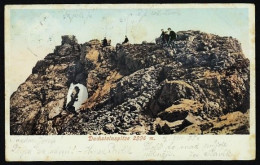 OBERÖSTERREICH HOHER DACHSTEIN DACHSTEINSPITZE TOURISTEN PHOTOCHROMIE 1903 - Other & Unclassified