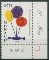 Monaco 2006 Blumenbinderei Gesteck 2796 Ecke Postfrisch - Ungebraucht