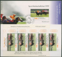 Bund Deutsche Sporthilfe 1999 Markenheftchen SMH 31 (2033) Gestempelt (C99078) - Andere & Zonder Classificatie