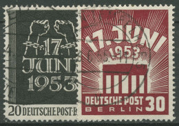 Berlin 1953 Volksaufstand 17. Juni In Der DDR 110/11 Mit BERLIN-Stempel - Oblitérés