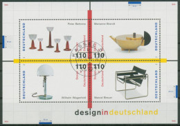 Bund 1998 Design Aus Deutschland Block 45 Gestempelt (C98776) - Sonstige & Ohne Zuordnung