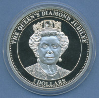 Niue 5 $ 2012 Königin Elisabeth II. Diamandjubileum Silber KM 897 PP (m4763) - Niue