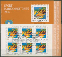 Bund Deutsche Sporthilfe 1994 Markenheftchen SMH 21 (1719) Gestempelt (C99055) - Otros & Sin Clasificación