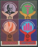 Grenada 1980 Rotary International 1016/19 Postfrisch - Grenada (1974-...)