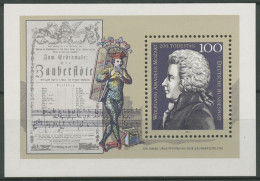 Bund 1991 Wolfgang Amadeus Mozart Block 26 Postfrisch (C98679) - Andere & Zonder Classificatie