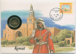 Kuwait 1989 Bauwerke Numisbrief 5 Fils (N541) - Koweït