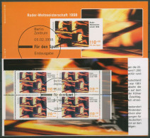 Bund Deutsche Sporthilfe 1998 Markenheftchen SMH 28 (1969) Gestempelt (C99068) - Andere & Zonder Classificatie