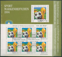 Bund Deutsche Sporthilfe 1994 Markenheftchen SMH 20 (1718) Gestempelt (C99052) - Autres & Non Classés