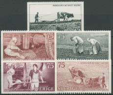 Schweden 1973 Nordisches Museum Landwirtschaft 815/19 Postfrisch - Neufs