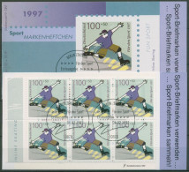 Bund Deutsche Sporthilfe 1997 Markenheftchen SMH 25 (1899) Gestempelt (C99063) - Autres & Non Classés
