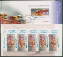 Bund Deutsche Sporthilfe 1999 Markenheftchen SMH 29 (2031) Gestempelt (C99072) - Sonstige & Ohne Zuordnung