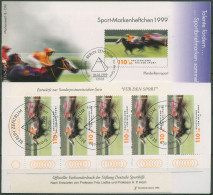 Bund Deutsche Sporthilfe 1999 Markenheftchen SMH 31 (2033) ESST Berlin (C99077) - Sonstige & Ohne Zuordnung