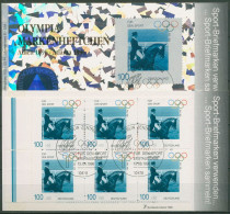 Bund Sporthilfe 1996 Markenheftchen Olympia OMH 5 (1862) Gestempelt (C99101) - Sonstige & Ohne Zuordnung