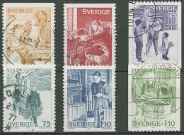 Schweden 1977 Weihnachten Weihnachtsbräuche 1004/09 Gestempelt - Oblitérés