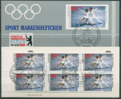 Berlin Sporthilfe 1988 Markenheftchen Olympia OMH I (802) Gestempelt (C99140) - Postzegelboekjes