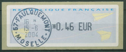 Frankreich 2004 Automatenmarken Papierflieger ATM 33.1 Gestempelt - 2000 Type « Avions En Papier »