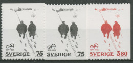 Schweden 1977 Karikatur Oskar Andersson 981/82 Postfrisch - Unused Stamps