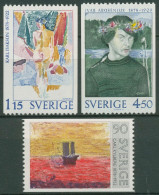 Schweden 1978 Kunst Gemälde 1034/36 Postfrisch - Neufs