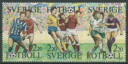 Schweden 1988 Tag Der Briefmarke Fußball 1505/07 Postfrisch - Ongebruikt