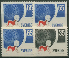 Schweden 1971 Verkehrssicherheit 721/22 Postfrisch - Ungebraucht