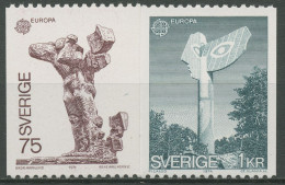 Schweden 1974 Europa CEPT Skuöpturen 852/53 Postfrisch - Nuovi