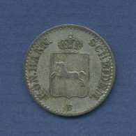 Hannover 6 Pfennige 1845 B, König Ernst August, J 57 Ss+ (m6078) - Kleine Munten & Andere Onderverdelingen