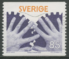 Schweden 1976 Arbeitsschutz 964 Y Gestempelt - Usados