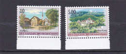 Liechtenstein 1996, Cat. Zumstein 1069/70 **.Série Courante, Vues Villageoises - Unused Stamps