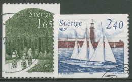 Schweden 1983 NORDEN Tourismus Segelboote 1230/31 Gestempelt - Oblitérés