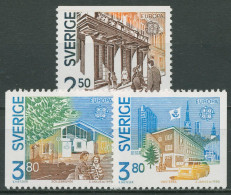 Schweden 1990 Europa CEPT Postämter 1589/91 Postfrisch - Neufs