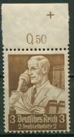 Deutsches Reich 1934 Dt. Nothilfe: Berufsstände Mit Oberrand 556 OR Postfrisch - Ungebraucht