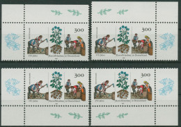 Bund 1997 Kartoffelanbau 1946 Alle 4 Ecken Postfrisch (E2787) - Nuevos