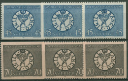 Schweden 1968 Schwedische Reichsbank Siegel 603/04 Postfrisch - Unused Stamps