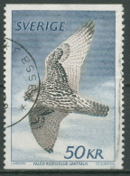 Schweden 1981 Tiere Vögel Gerfalke 1140 Gestempelt - Usados