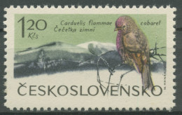 Tschechoslowakei 1965 Gebirgsvögel Zeisig 1570 Postfrisch - Ongebruikt