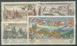 Tschechoslowakei 1961 PRAGA'62 Sehenswürdigkeiten 1311/14 Postfrisch - Unused Stamps