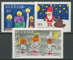 Schweden 1972 Weihnachten 776/78 Postfrisch - Ongebruikt