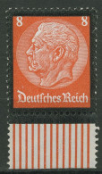 Dt. Reich 1934 Tod Von Paul Von Hindenburg Walze Unterrand 551 W UR Postfrisch - Unused Stamps